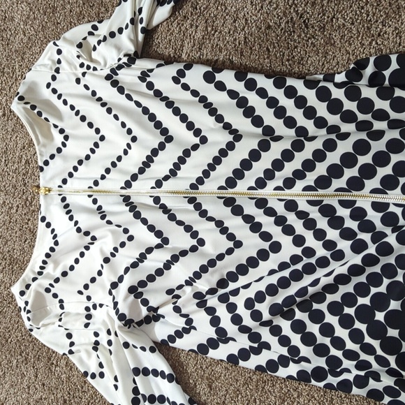 Shift Dress Polka Dots, 60s Style - Picture 4 of 4